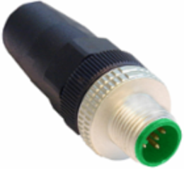 Line Terminator with M12 Connector, 5 Ways Connector, 0.023 kg