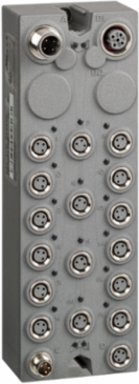 Discrete I/O Expansion Block, 16 DI, 24 V DC, IP67, M8 Connector
