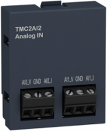 Modicon M221 Analogue Input Cartridge, 2 Inputs, 12-Bit Resolution, 41 mm Height