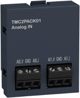 Modicon M221 Analogue Input Cartridge 2 Inputs, 12 Bits, 35mm Width