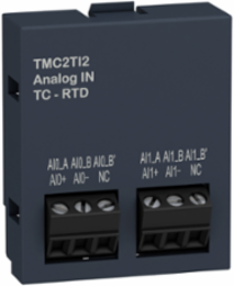 Modicon M221 Analogue Input Cartridge, 2 Temperature Inputs, 14-bit Resolution