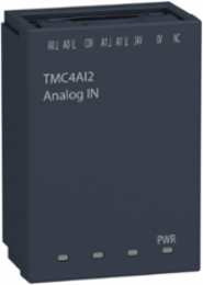 Modicon M241 Analogue Input Cartridge, 2 Inputs, 16 Bit, 34mm Width