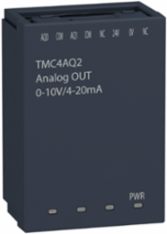 Modicon M241 Analogue Output Cartridge, 2 Outputs, 16-bit Resolution, 0.055 kg