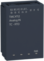 Analogue Input Cartridge for Modicon M241 - 2 Temperature Inputs, 14-Bit Resolution