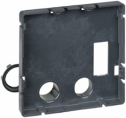 Mounting support for FDM front display module, Enerlin'X, hole diameter 22mm, spare part