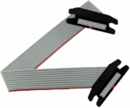 Rolled Ribbon Connecting Cable 3 Meter with HE10 Connectors, 2 Connectors