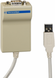 Modicon M221, Modicon M241, Modicon M251, connection cord set for PC terminal, 0.4 m