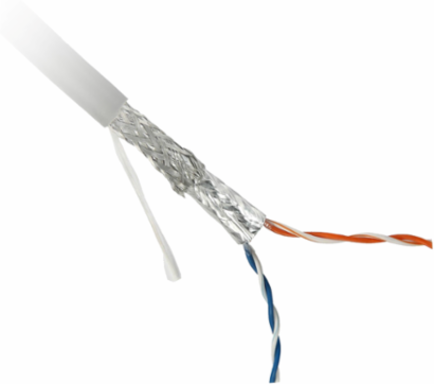 RS485 Shielded Cable 25m, Twisted Pair, 2.3kg, S/FTP