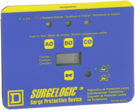 Surge Protection Display Kit, 3-Phase, 120-240V AC, 120 kA