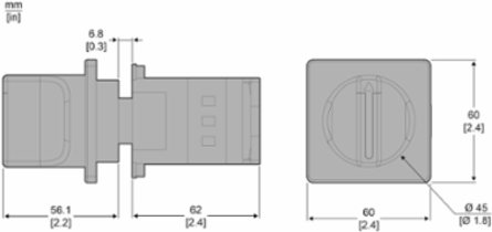 TeSys Vario Switch Disconnector, 3 Poles, 12A, IP65, Door Mounting