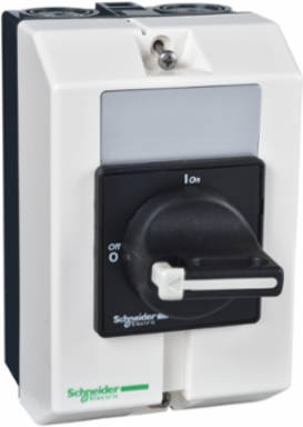 TeSys Enclosed Switch Disconnector, 20A, IP65, 3-Pole, Rotary Handle