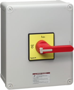 TeSys Vario Emergency Switch Disconnector 115A, IP65, NEMA 12, Long Handle