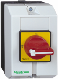 TeSys Enclosed Switch Disconnector, 16A, IP65 Protection, Rotary Handle