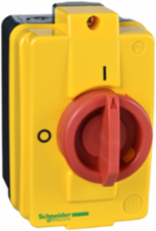 TeSys Enclosed Switch Disconnector, 16A, IP65, 3-Pole, Rotary Handle