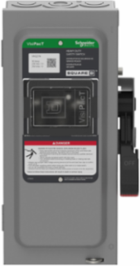 Heavy Duty Safety Switch 240V 30A 3-Pole NEMA 1 with Viewing Window