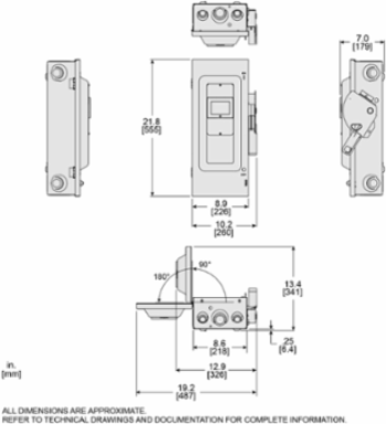 Heavy Duty Safety Switch, 100A, 3 Pole, NEMA 1, 240V, Fused