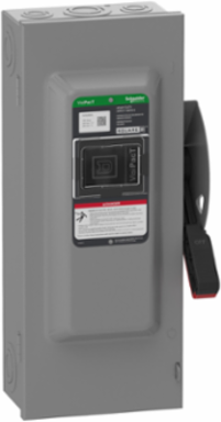 Heavy Duty Safety Switch, 100A, 3 Pole, NEMA 1, 240V, Fused