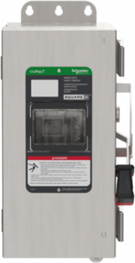 Heavy Duty Fused Safety Switch, 3-Pole, 30A, 600V, NEMA 1, 6.36 Inch Width