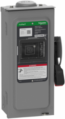 Heavy Duty Fused Safety Switch, 600V, 30A, 3-Pole, NEMA 3R