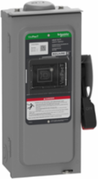 Heavy Duty Fused Safety Switch, 600V, 30A, 3-Pole, NEMA 3R