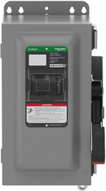 Heavy Duty Safety Switch 600V 60A 3-Pole NEMA 12