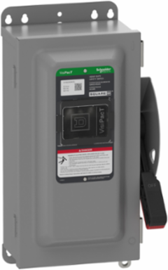 Heavy Duty Safety Switch 600V 60A 3-Pole NEMA 12