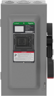 Heavy Duty Safety Switch 600V 60A 3-Pole NEMA 1 with Viewing Window