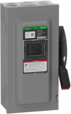 Heavy Duty Safety Switch 600V 60A 3-Pole NEMA 1 with Viewing Window