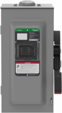 Heavy Duty Safety Switch, 600V, 60A, 3-Pole, NEMA 3R
