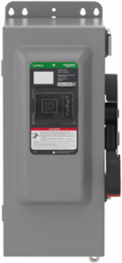 Heavy Duty Safety Switch 100A 3-Pole NEMA 12 600V with Viewing Window