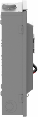 Heavy Duty Safety Switch, 3 Pole, 600V, 100A, NEMA 3R, 9.08 Inch Width