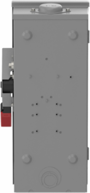 Heavy Duty Safety Switch, 3 Pole, 100A, NEMA 3R, 600V, 22.103 Inch Height