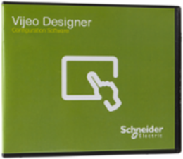 Vijeo Designer HMI Software License for Harmony PC, Compatible with Windows