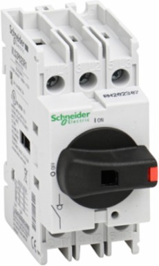 TeSys VLS Disconnect Switch 25A 15HP 480VAC 3 Poles DIN Rail Mount