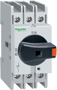 TeSys VLS Disconnect Switch 40A, 20HP, 3 Poles, DIN Rail Mount