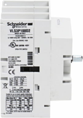 Disconnect Switch, 100A, 50HP at 480VAC, Size 2, 3 Pole