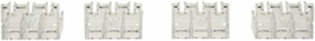 TeSys VLS Disconnect Switch Terminal Covers Set of 2, 3 Pole, 1.04 Inch Height