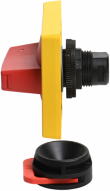 TeSys VLS Rotary Disconnect Switch, 65x65mm, IP65 Rated, Red Handle