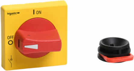 TeSys VLS Rotary Disconnect Switch, 65x65mm, IP65 Rated, Red Handle