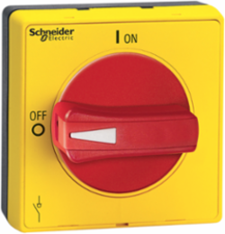 TeSys VLS Rotary Disconnect Switch, 65x65mm, NEMA 1-4X, IP65, Red Handle