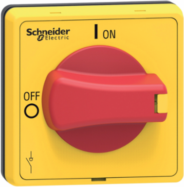 TeSys VLS Disconnect Switch with Red Rotary Handle, 48mm x 48mm, IP65