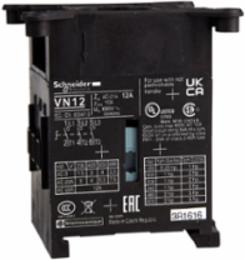 TeSys Mini-Vario Switch Body, 3 Poles, 12A, IP20, Compact Size