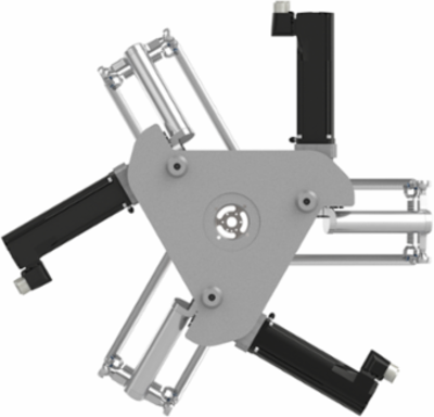 Delta 3 robot; P0; 3 to 5 axis; 10 kg permissible load; 0 to 400 mm working envelop