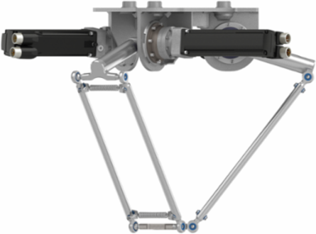 Delta 3 robot; P0; 3 to 5 axis; 10 kg permissible load; 0 to 400 mm working envelop