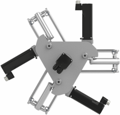 Delta 3 Robot 4-Axis 10 kg Load, 0-400 mm Travel, 27.6 kg