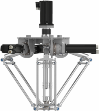 Delta 3 Robot 4-Axis 10 kg Load, 0-400 mm Travel, 27.6 kg