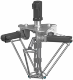 Delta 3 Robot 4-Axis 10 kg Load, 0-400 mm Travel, 27.6 kg