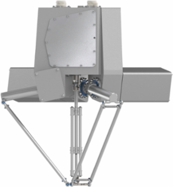 Delta 3 robot; P2; 3 to 4 axis; 15 kg permissible load; 0 to 800 mm working envelop