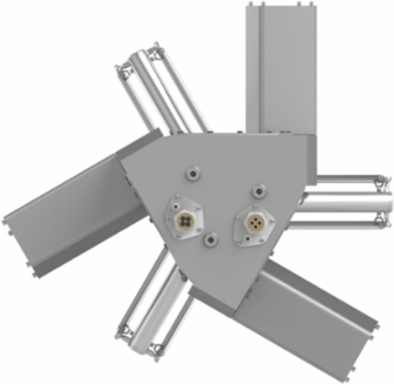 Delta 3 robot; P2; 3 to 4 axis; 15 kg permissible load; 0 to 800 mm working envelop