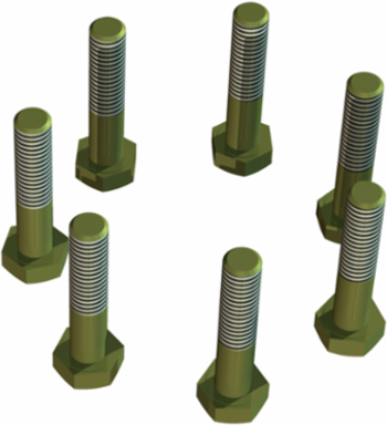 Screw Set for Delta Robots P2/P4/P5/P6, Set of 7 Screws
